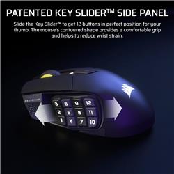 CORSAIR Scimitar Elite Wireless SE Gaming Mice - Gris canon(Open Box)