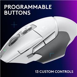 Logitech G G502 X LIGHTSPEED Wireless Gaming Mouse (White)(Open Box)