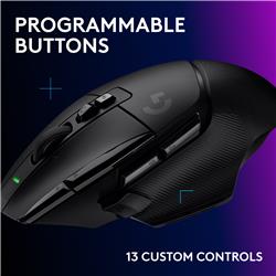 Souris de jeu sans fil LOGITECH G502 X LIGHTSPEED - commutateurs optiq