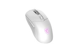 MSI VERSA 300 W White Gaming Mouse- 8000 DPI Optical Sensor, 1000 Hz Polling Rate, Symmetrical, 30M+ Click Kailh Micro Switches