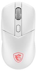 MSI VERSA 300 W White Gaming Mouse- 8000 DPI Optical Sensor, 1000 Hz Polling Rate, Symmetrical, 30M+ Click Kailh Micro Switches