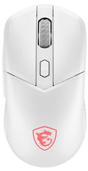 MSI VERSA 300 ELITE WIRELESS WHITE Right-handed Gaming Mice - White, 6 Buttons, 26000 DPI (VERSA 300 ELITE W WHITE)
