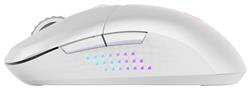MSI VERSA 300 ELITE WIRELESS WHITE Right-handed Gaming Mice - White, 6 Buttons, 26000 DPI (VERSA 300 ELITE W WHITE)