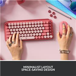 LOGITECH Pop Keys - Heartbreaker Rose
