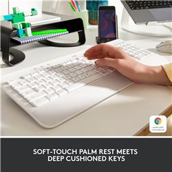 LOGITECH SIGNATURE K650 wireless keyboard (Off-white) w/Bolt Receiver