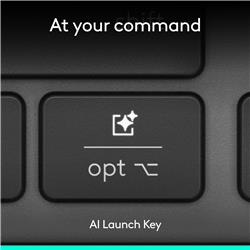 LOGITECH Pleine grandeur Clavier de productivité, GRAPHITE