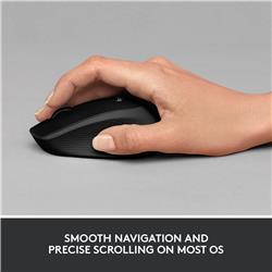 LOGITECH M330 Silent  Wireless Mouse - Black