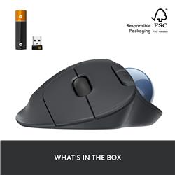 LOGITECH ERGO M575 Wireless Trackball - Black