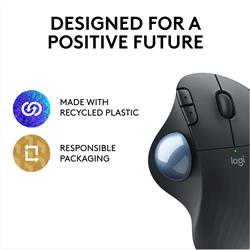 LOGITECH ERGO M575 Wireless Trackball - Black