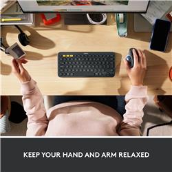LOGITECH ERGO M575 Wireless Trackball - Black