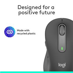 LOGITECH Signature M650 L Wireless Mouse - Graphite