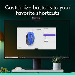 LOGITECH Signature M650 L  Wireless Mouse - Blue