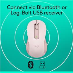 LOGITECH Signature M650 Wireless Mouse - Rose