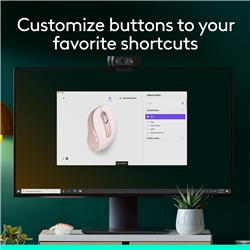 LOGITECH Signature M650 Wireless Mouse - Rose