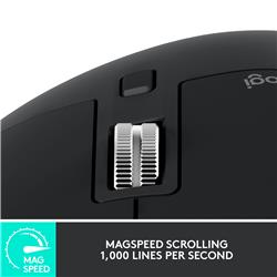 LOGITECH MX Master 3S Performance Wireless Mouse - Black