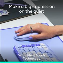 LOGITECH POP Wireless Mouse (Lilac)(Open Box)