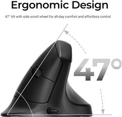 Keychron M5 Right-handed Ergonomic Mouse - Black (M5-A29)(Open Box)