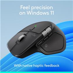 LOGITECH MX Master 4 Right-handed Ergonomic Mice - Black (910-007560)