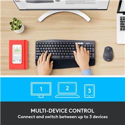 Logitech (MK850 Performance) - Ensemble clavier + souris sans fil FR