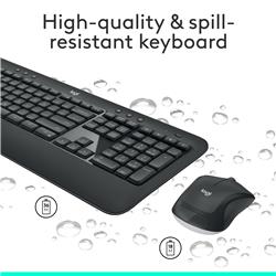 LOGITECH (MK540 Advanced) - Ensemble clavier/souris sans fil français