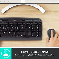 LOGITECH MK320 Wireless Desktop Combo French