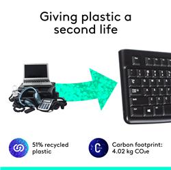 LOGITECH K120 USB Keyboard - French (920-002851)