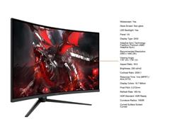 MSI G321CQP E2 32" 16:9 Curved 1000R, 170 Hz 1ms QHD  Gaming Monitor(Open Box)