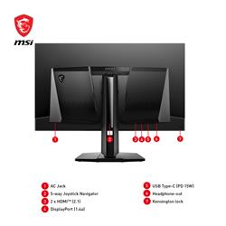 MSI MPG 321URX QD-OLED 32" 16:9, QD-OLED Gaming Monitor, 240Hz 0.03ms(Open Box)