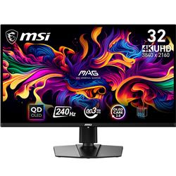 MSI MPG 321URX QD-OLED 32" 16:9, QD-OLED Gaming Monitor, 240Hz 0.03ms(Open Box)