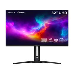 GIGABYTE  AORUS 31.5" UHD QD OLED 240Hz 0.03ms (GTG) Gaming Monitor(Open Box)