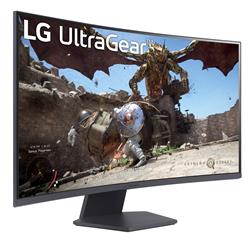 LG UltraGear 32" QHD 2560x1440 VA Curved 180Hz 1ms Gaming Monitor(Open Box)