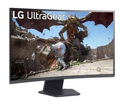 LG UltraGear 32" QHD 2560x1440 VA Curved 180Hz 1ms Gaming Monitor(Open Box)