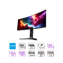 GIGABYTE 34" WQHD QD- OLED Curved 175Hz 0.03ms (GTG) Gaming Monitor