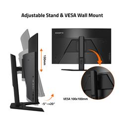 GIGABYTE G32QC A-SA 32" Curved Gaming Monitor 165Hz QHD VA 1ms HDR400