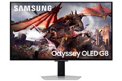SAMSUNG Odyssey G8 32" 3840 x 2160 OLED 240Hz 0.03ms FreeSync Premium Pro  G-sync  G-Sync Compatible Wireless Display Display Port Version  1.4  HDCP 2  HDMI Version  2.1 USB Hub Version  3.0  Wifi Bluetooth Gaming Monitor LS32DG800SNXZA