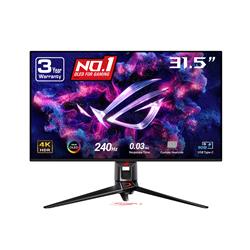 ASUS ROG Swift 31.5 po 3840 x 2160 UHD QD-OLED 240Hz de jeu Moniteur(Open Box)