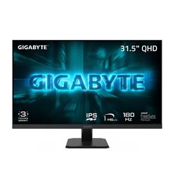 GIGABYTE 31.5 po 2560 x 1440 QHD SS IPS 180Hz de jeu Moniteur