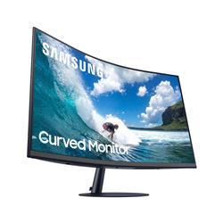 Samsung LC27T550FDNXZA 27" Curved LED Monitor 1920 x 1080, 4ms (GtG), 75Hz HDMI, DisplayPort, VGA(Open Box)