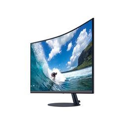 Samsung LC27T550FDNXZA 27" Curved LED Monitor 1920 x 1080, 4ms (GtG), 75Hz HDMI, DisplayPort, VGA(Open Box)