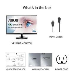 ASUS VP229HE 21.5" Monitor,1080P Full HD, 75Hz