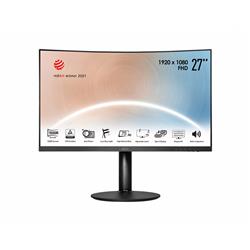 MSI 27" Modern MD271CP Curved monitor, 75Hz 5ms, FHD USB-C(Open Box)