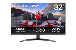 LG UltraFine 32" 4K 3840x2160 VA 60Hz 4ms HDR10, DCI-P3 90% (Typ.) 2x HDMI 1x DisplayPort Home Monitor, 32UR500K-B