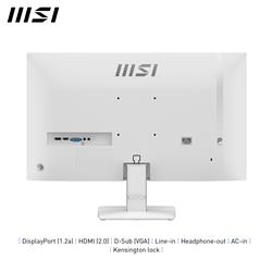 MSI PRO MP275W E2 27" FHD IPS 120hz 1ms (MPRT) White Monitor