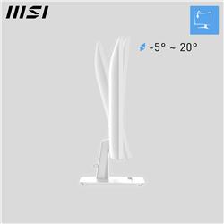 MSI PRO MP275W E2 27" FHD IPS 120hz 1ms (MPRT) White Monitor