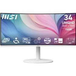 MSI Modern MD342CQPW 34"  UWQHD Curved VA 120Hz 1ms White Monitor