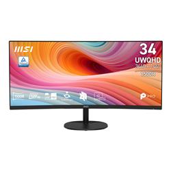 MSI PRO 34 po 3440 x 1440 UWQHD VA 120Hz incurvé Entreprise Moniteur