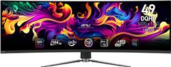 MSI MPG 491CQP QD-OLED 49" 32:9 Curved 1800R, QD-OLED Gaming Monitor(Open Box)