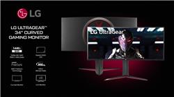 LG 34'' 21:9 UltraGear™ Nano IPS Curved Gaming Monitor(Open Box)