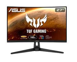 ASUS TUF Gaming VG27VH1B 27 Curved Monitor, 1080P Full HD, 165Hz(Open Box)