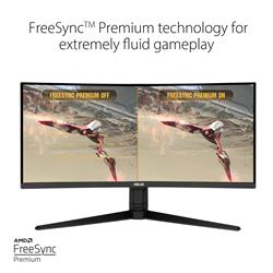 ASUS TUF Gaming VG34VQL1B 34” Curved HDR Monitor, WQHD (3440x1440), 165Hz, 1ms, Extreme Low Motion Blur, FreeSync Premium, Eye 